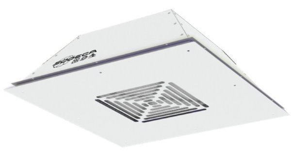 ceiling grid UVC air purifier