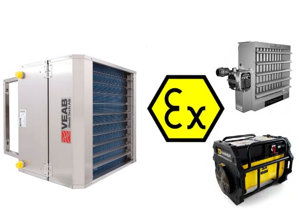 ATEX certified Heaters