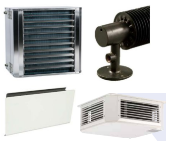 LPHW (low pressure hot water) fed heaters
