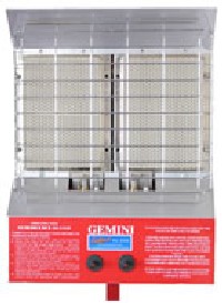 Gemini WM-DPH 6kw Wall Mounted Gas fired double plaque heater