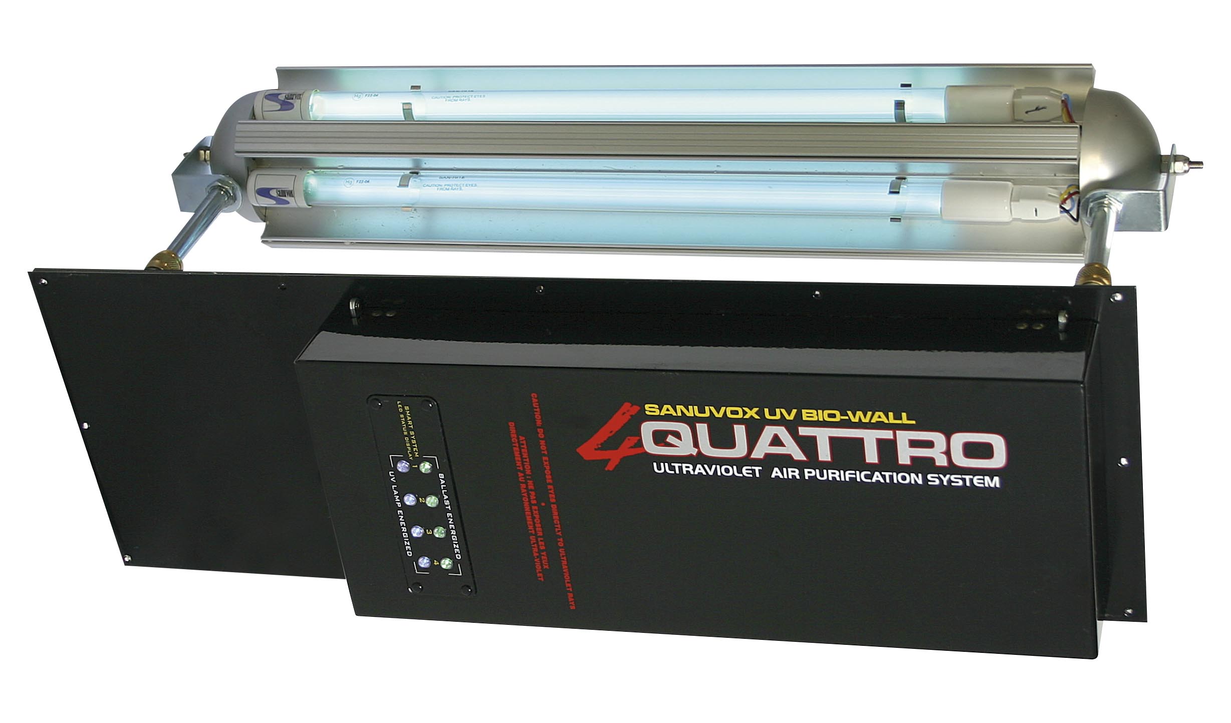 Sanuvox Quattro G in-duct air purifier