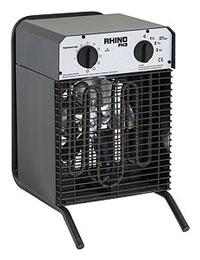 Rhino FH3 110v 2.8kw industrial fan heater 110v