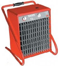 P153 Tiger fan Heater 15 kw, 400v, 3-phase. 1,120m³/h