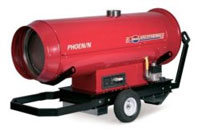 Pheon 110DV 2 Stage Indirect Combustion Oil Fired Heater