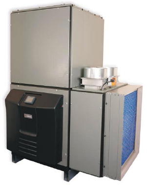 AA600 Variheat Ducted Heat Pump Dehumidifier with Heat Recovery.