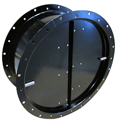 LRK-EX 315 air operated damper (315mm diameter) with anti-static coating to EN60079 for use in Zone 1 or 2 without limitation