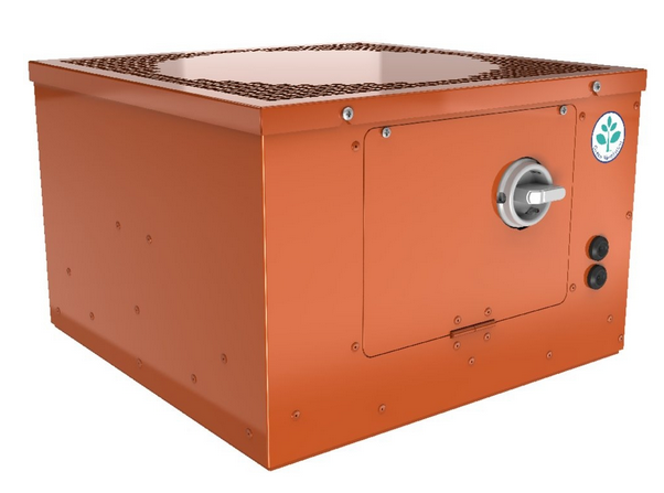 TFC 225 S Sileo Red. Single phase centrifugal fan with pressure sensor. 1,080m³/h