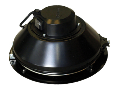 TFSR 125 M Single phase, centrifugal roof fan Black. 310m³/h