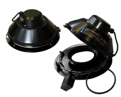 TFSR 125 XL Sileo Single phase, centrifugal roof fan Black. 360m³/h