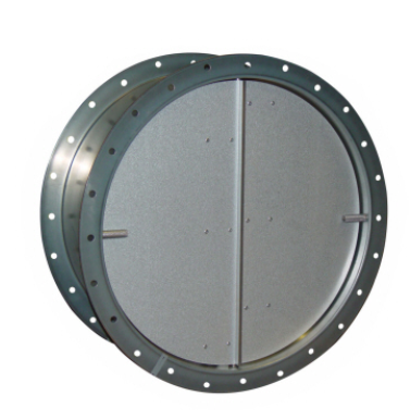 VKG/F 800-1000 galvanised steel (up to 400°C) shutter for the roof fan DVG-H, DVG-V