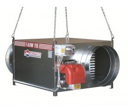 FARM 65M (oil) 71kw oil fired suspended heater