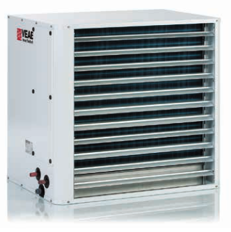 AW K22 water-fed fan heater / cooler. Air flow 2000m3/h