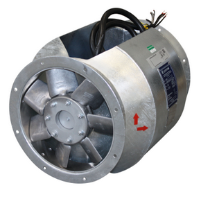 AXCBF-EX 250-6/28°-2 Bifurcated Fan (ATEX). 1,440m³/h