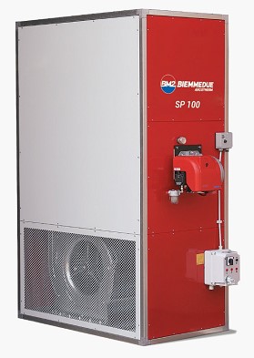SP60 (NG) 61kw natural gas fired cabinet heater