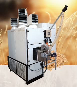 Bio Mann - Industrial Biomass Pellet Fed Space Heater