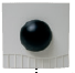 External black bulb sensor PT1000 for use with 'Zone control infra' (sku 3003795)