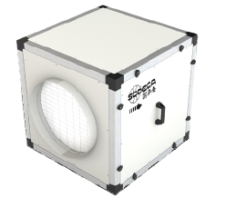 CG/Filter-UVc-450-F7+F9 - 2,200m?/h Air Purification unit, Air Purification unit, without fan or UVc, 450mm flange diameter