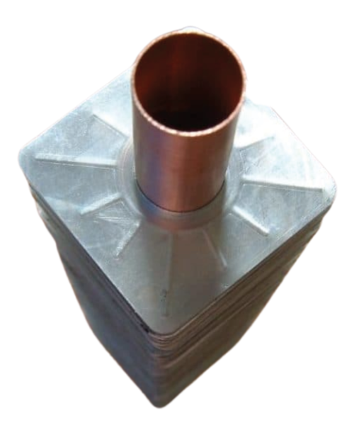 Baseboard Copper Tube/ Aluminium fin heating element 1000MM