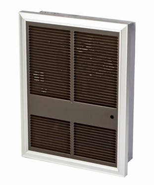 CQAC-1500 1.5kw 230v ~ 1ph recessed wall mounted fan heater