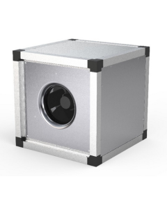 MUB 062 630DV sileo  Multibox, 400v. 15,900m³/hCentrifugal box fan, insulated, flexible outlet