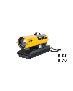 Master B 35 CED Portable  Direct Oil Fired Low Pressure 10kw Air Heater