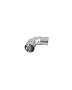 STAINLESS STEEL EXHAUST ELBOW 120MM