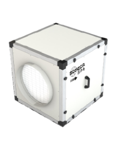 CG/Filter-UVc-315-F7+F9-CG - 1,225m3/h Air Purification unit with UVc chamber, without fan, 315mm flange diameter, UV dose 6mJ/cm2