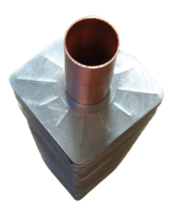 Baseboard Copper Tube/ Aluminium fin heating element 2000MM