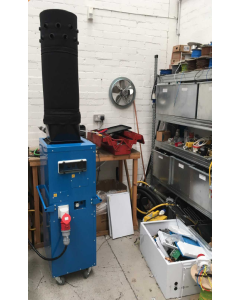 FFVH32 18kw vertical workshop heater