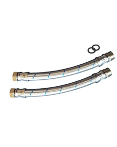 FH1025 Flexible hose kit DN25 2x1000mm, 1" DN25 in/out thread