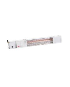 IHS15W67 Infrared Heater with 'smart' control and reduced glow (White)