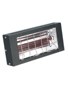 Sealey IWMH1500 1500W Infrared Quartz Heater - Wall Mounting 230V