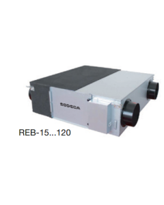 REB-40 480m3/h Heat recovery unit with EC technology and built-in bypass