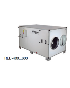 REB-400 4,440m3/h Heat recovery unit with EC technology and built-in bypass