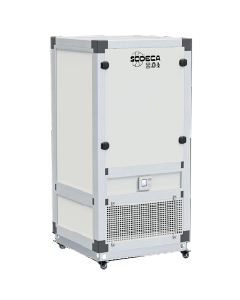 UPA-UV-6000-HEPA-CG Vertical air purifying unit with G4, Carbon and H14 filters and UVc Germicidal chamber - 6,000m3/h 