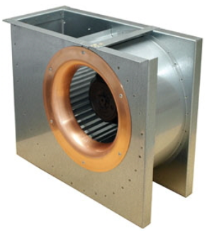 DKEX 250-4 3-Phase rectangular duct fan (ATEX). 2,580m³/h