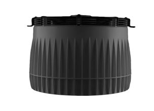 Airius Model G400-PS4 Saphire Destratification fan for ceiling height up to 20m. 4,064m3/h 