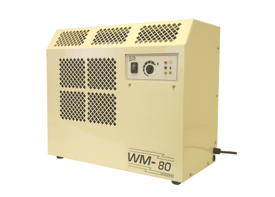 WM80 230v Static Dehumidifier (digital). 