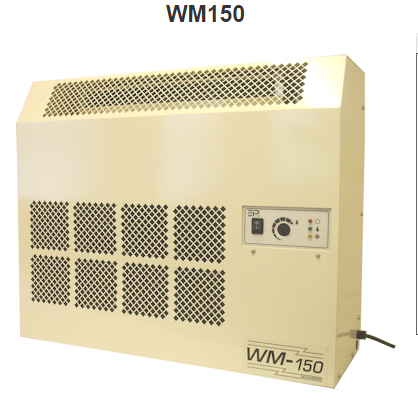 WM150 230v Static Dehumidifier (Manual). 