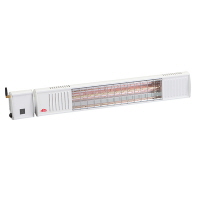 IHS15W67 Infrared Heater with 'smart' control and reduced glow (White)