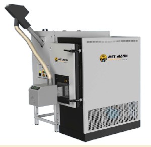 BM-105 100kw industrial biomass pellet fed space heater