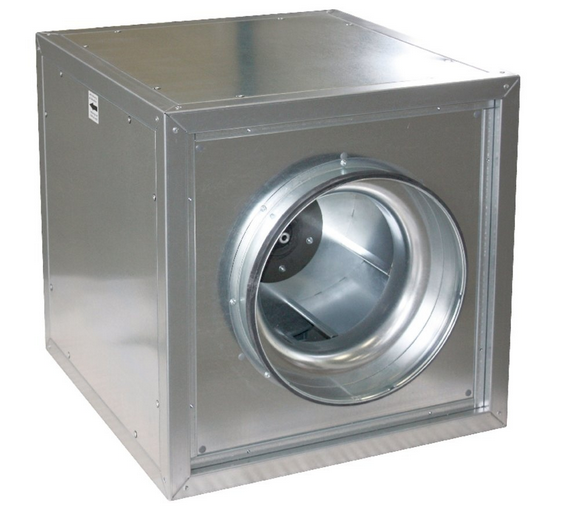  MUB/F 042 400D4 - 4,800m³/h centrifugal box fan, Smoke extract unit 400°C/2h, insulated