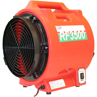 RF3500 110v Power ventilator - 3,500m3/h