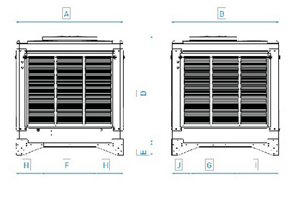 AD-09-V-100-00 Inox Evaporative Cooler 