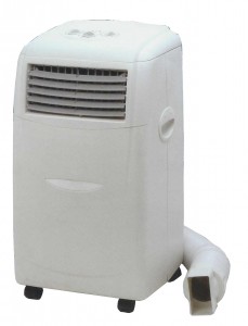 Mobile monoblock air conditioner air conditioner in a heat wave