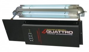 Sanuvox Quattro is the ideal basis for an ethylene removal system