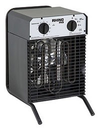 Rhino FH3 fan heater - ono of the cheapest industrial fan heaters