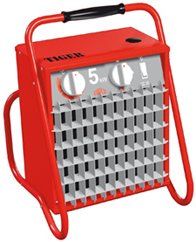 Tiger fan heater - ideal for heating industrial workplaces