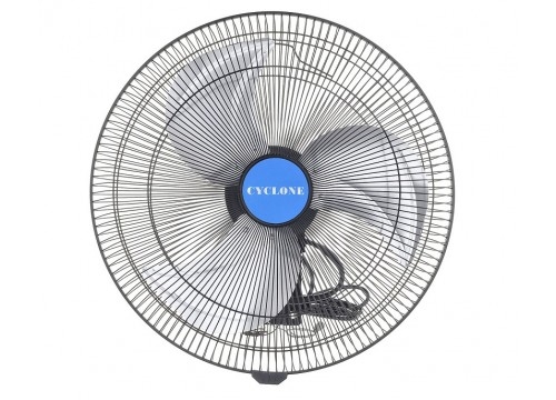 The Cyclone 50W oscillating wall mounted fan