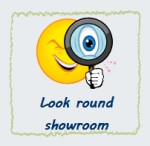 look round showroom icon